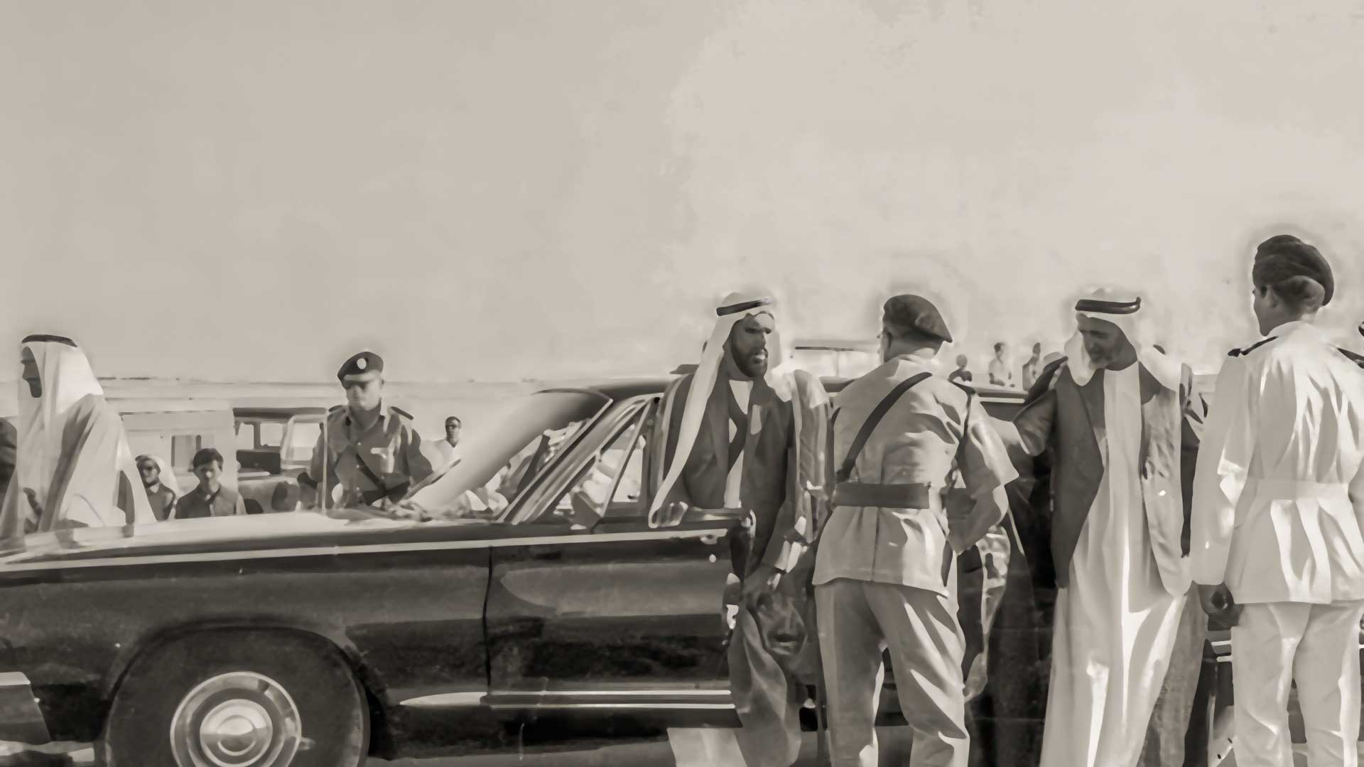 Dubai Sharjah Road 1966