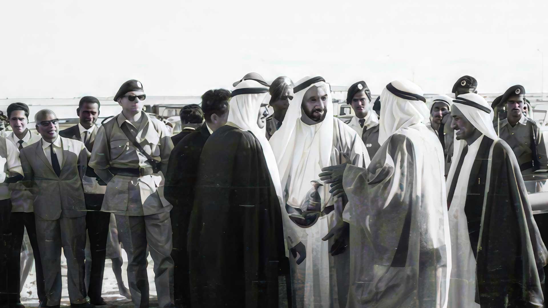 Dubai Sharjah Road 1966