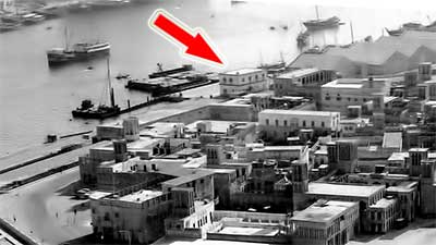 Dubai Creek Wharves 1970
