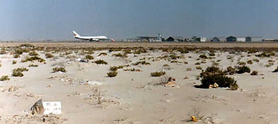 VC10 at Dawson's Field